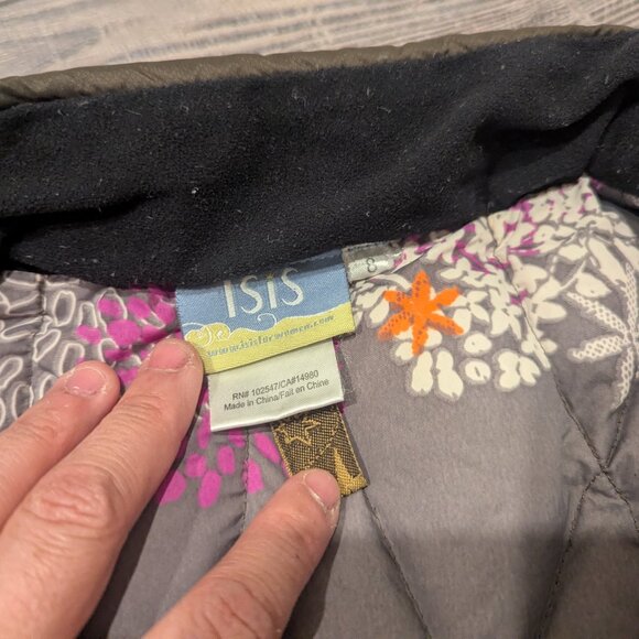 Isis Women's Whisper 650 fill Down Puffer Jacket Water Resistant Winter 8 - Picture 8 of 16